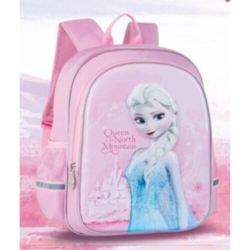 Disney Fashion Children School Bags 3D Cartoon Print Kids Backpack Kindergarten Boys Girls School Bags Mini Backpack Book Bag