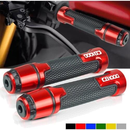 For CB1000R 2008 2009 2010 2011 2012 2013 14 7/8'' 22mm Motorcycle knobs Anti-Skid scooter Handle ends Grips Bar Hand Handlebar