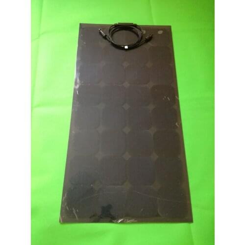 Newly 75w flexible solar panel semi flexible solar panel size 860mm*540mm*2.5mm for marine or boat or car roof