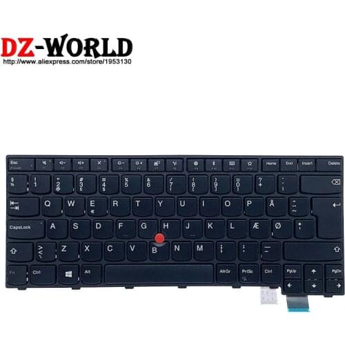New Original DK Danish Keyboard for Lenovo Thinkpad 13 T460S S2 2nd T470S Laptop Teclado 01EN609 01EN650