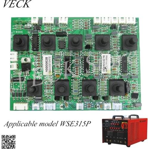 Newest WSE315P AC/DC Argon Arc Welder Aluminum Welding Machine Control Panel