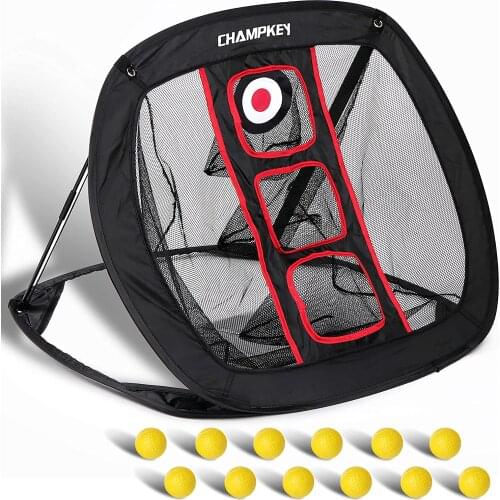 Golf Practice Nets Set Foldable Golf Practice Nets Golf Batting Cage Grass Practice Tent Outdoor Sports Golf Auxiliary Supplies