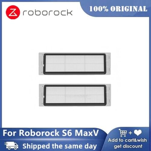 NEW 100% Original Roborock S6 MaxV Vacuum Cleaner Sweeping Robot Dedicated Washable Filter Accessories