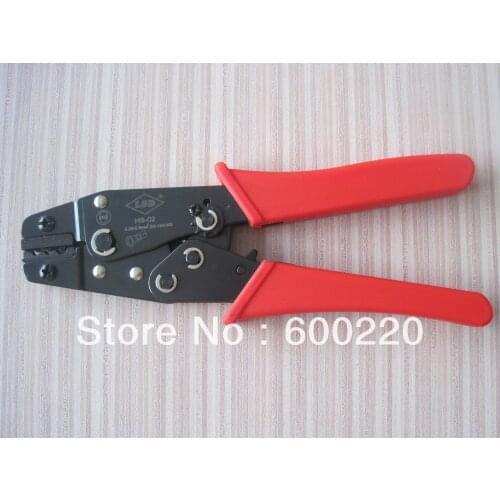 HS-02 hand crimping tools plier for non-insulated terminals and connectors 0.25-2.5mm2