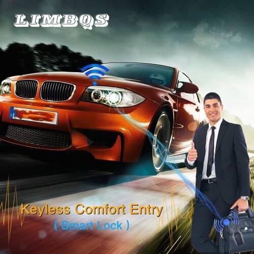 Comfort Access Keyless Entry System for BMW G30 2018 new 5 Series PKE car alarm central lock kit door with kick to open the door