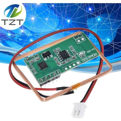 UART 125Khz EM4100 RFID Card Key ID Reader Module RDM6300 (RDM630) For Arduino