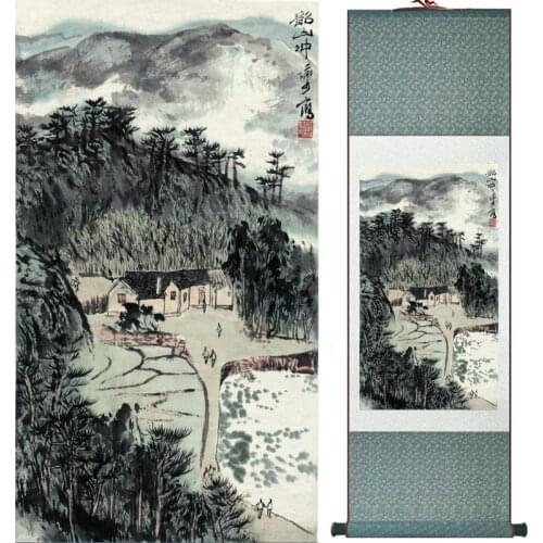 Home Office Decoration Chinese scroll painting birds painting Chinese wash paintingPrinted painting060606