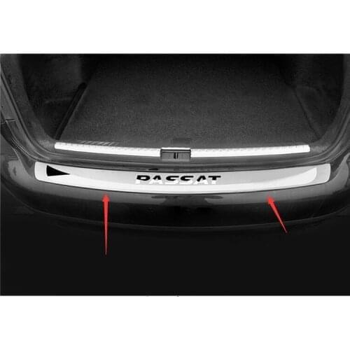 High quality stainless steel Rear bumper Protector Sill For 2011 2012 2013 2014 Passat B7