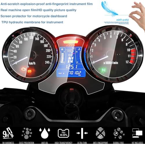 For Kawasaki Z900RS Z900 RS Z 900 RS R S Z 900RS 2017-2019 Cluster Scratch Protection Film Screen Protector Speedometer Film
