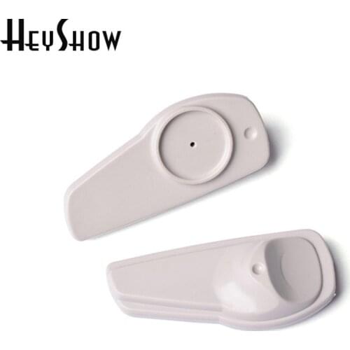 100Pcs/Lot Security Anti-Theft Hard Tag For Store Supermarket Clothes Bags Hats EAS AM 58KHZ Sound Magnetic Hard Tags 69*30mm