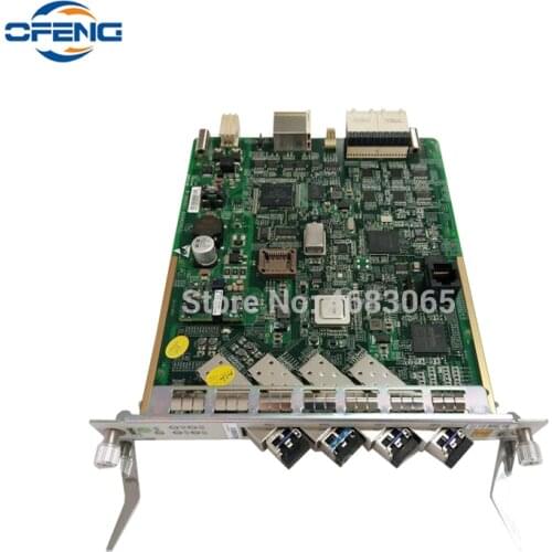 ZTE 4port 10G uplink board HUVQ use for C300 C320 OLT with 2 pcs 10G and 2 pcs 1.25G uplink modules