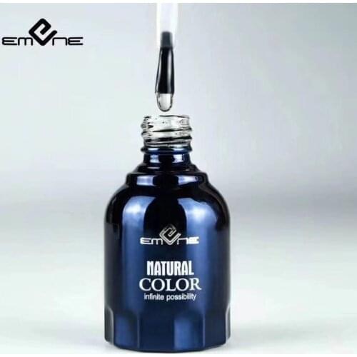 3 PCS/Set Emene Tempered No Wipe Top Coat Rubber base Coat Primer Long Last 15ml Gel Nail Polish Semi Permanent Gelpolish Shilak