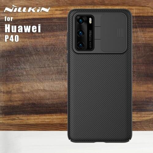 Nillkin For Huawei P40 case Camera Protection Camshield Phone Case Lens Protective Back Cover for Huawei P40