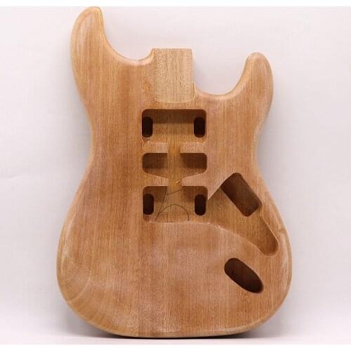 ST electric guitar body semi-finished guitar neck