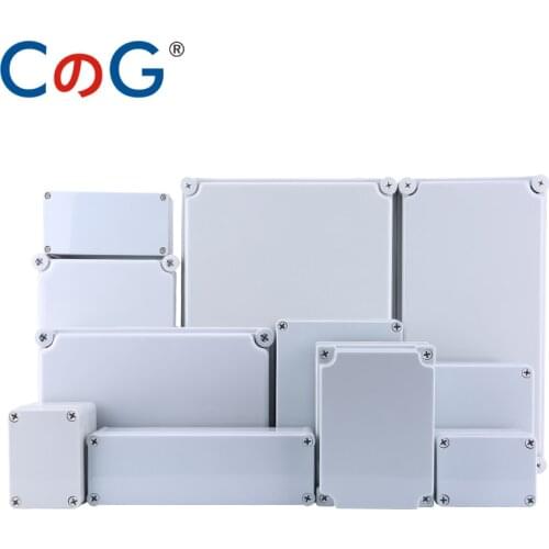 Waterproof plastic shell ip66 instrument box electrical and electronic engineering box ABS outdoor wiring DIY box