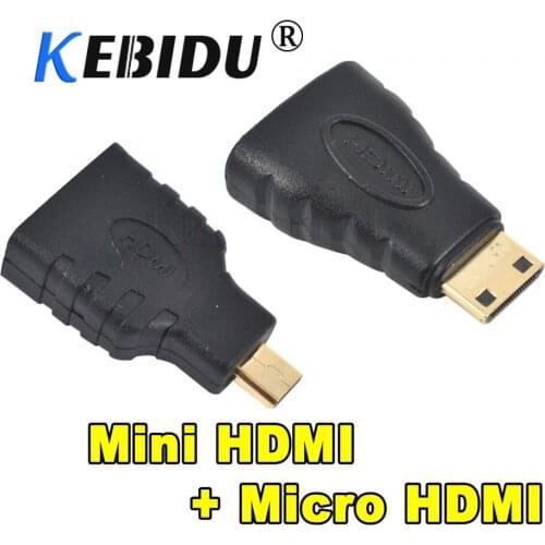 1set HDMI-compatible To HDMI-compatible Adapter Female To Male Converter For HDMI-compatible HD 1080P Cable Adapter For HDTV