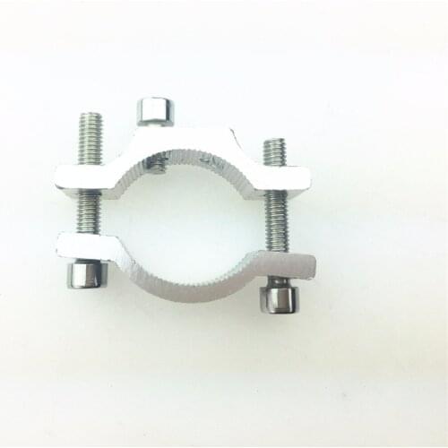 For Motorcycle Refit Fixtures Aluminum Alloy Handle Buckle Cup Holder Fixed Buckle Thicken 39mm 2pcs