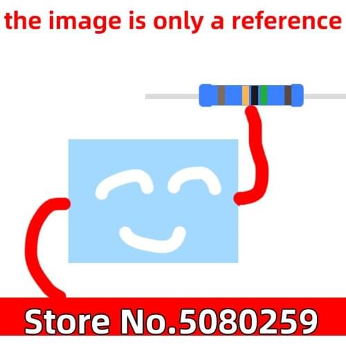 20PCS 2W metal film resistor 1% five-color ring 180K 200K 220K 240K 270K 300K 330K 360K 390K 430K 470K ohm