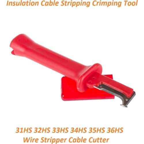 31HS 32HS 33HS 34HS 35HS 36HS Electrical Pliers Cable Knife Wire Stripper Cable Cutter Insulation Cable Stripping Crimping Tool