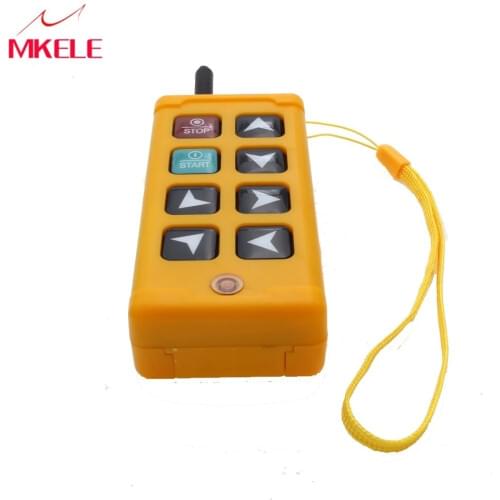 8 Keys Industrial Hoist Wireless Radio Remote Controller Switch Wireless LTS-8(DC 12V) Crane 1 Receiver+1 Transmitter