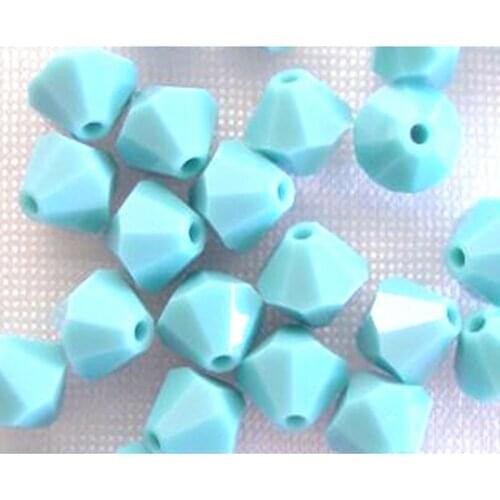 BEAUCHAMP 4mm Clear Crystal Beads Bicone Shape Jewelry Findings Earring Brincos Czech Glass Quartz Charms Bracelet Accessories