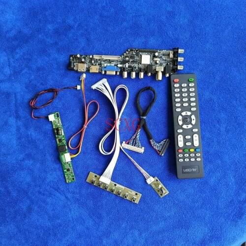 LVDS 30 Pin For M270HW01/M270HW02 HDMI-compatible USB VGA AV KIT 1920*1080 LCD/LED Monitor controller drive board Digital Signal