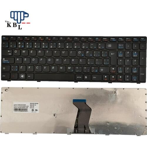 New For Lenovo Ideapad Z570 Z575 B570 B570A B570E V580C B570G B575 B590 B590A CF Language Black Laptop Keyboard 2501