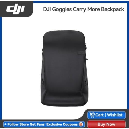 DJI Goggles Carry More Backpack Lots of space, and dividers allow you to customize the interior Original brank new