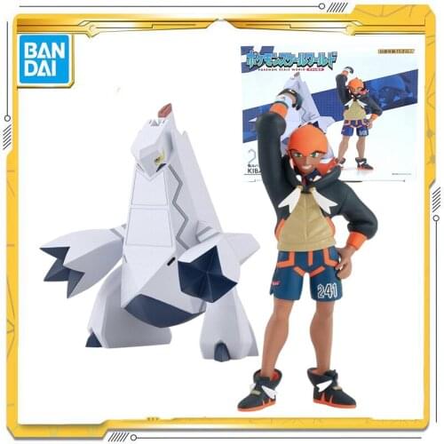BANDAI S.H.Figuarts Original Pokemon Sword and Shield Raihan Duraludon Anime Action & Toy figures Model Toys For Children