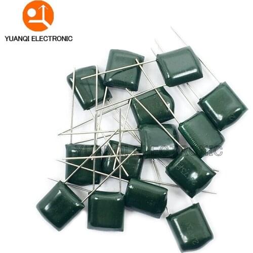 50pcs Polyester film capacitor 630V 1nF 1.5nF 10nF 22nF 33nF 47nF 2J102J 2J152J 2J222J 2J472J 2J682J 2J103J 2J223J 2J333J 2J473J