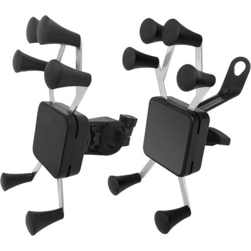 Universal Bicycle Mobile Phone Holder Metal six claws Motorcycle Bike Handlebar Stand Mount Bracket Mount Phone Holder