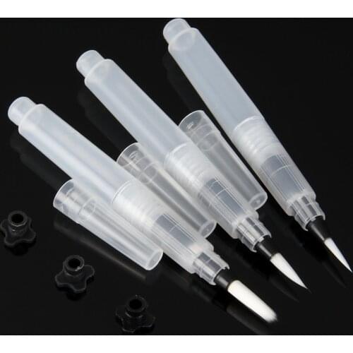 1pc Water Brush Ink Pen Calligraphy Practice Drawing Painting Water Brush Ink Pen Art Supplies
