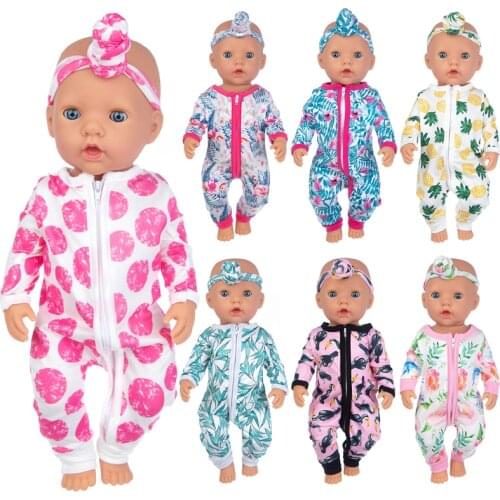 17 Inch 43cm Born New Baby,Colorful Jumpsuits Baby Toys,Simulation Doll