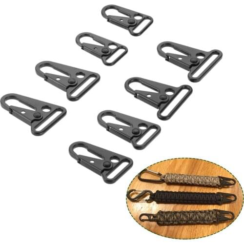 2 pcs Mini Carabiner Keychain Snap Hooks for Bag Backpack Metal Carabiner Clips Hooks for Paracord Sling Outdoors Bag Backpack