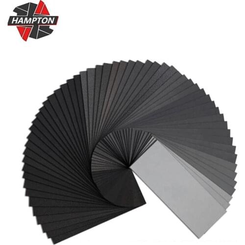 45pcs Wet Dry Sandpaper 120-5000 Grit Sandpaper Sheets Assortment for Wood Metal Polishing Abrasive Waterproof Paper Sheets