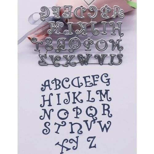 Alphabet Dies Scrapbooking knives Mold Diy Craft Die Cutting Template Crafts Templates Embossing Planner Dies Stencils for Diy