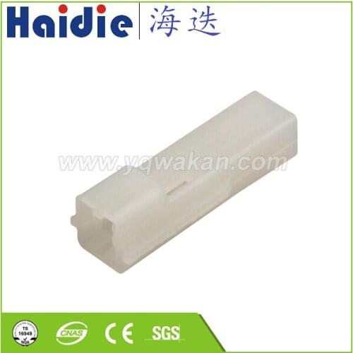 Free shipping 5sets 1 pin white plastic car connector harness connector with terminal MG610089 HD011-3-21
