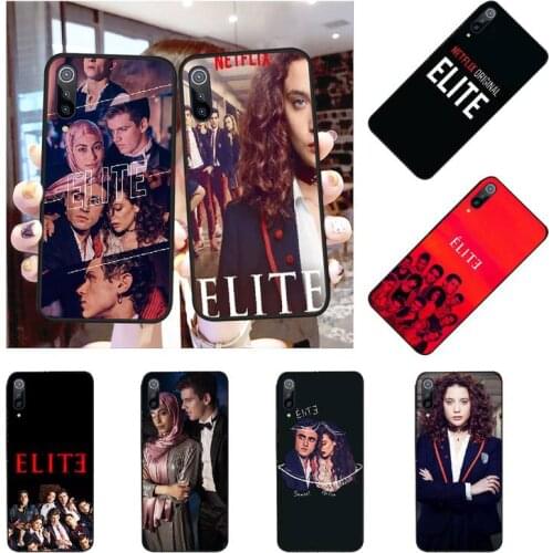 PENGHUWAN Spanish TV series Elite Custom DIY Painted Bling Phone Case for Xiaomi Mi9 9SE 8SE Pocophone F1 Mi8 Lite