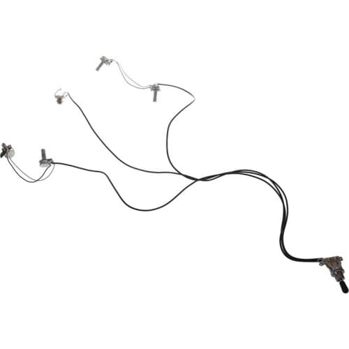 Hot AD-Electric Guitar Parts Wiring Harness 2V1T 500K Pots Tone 3 Way Toggle Switch New