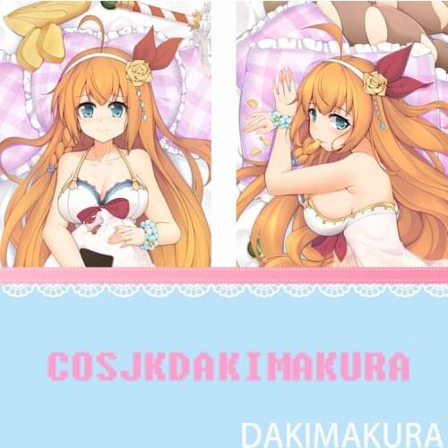 Game Dakimakura Princess Connect! Re:Dive Pecorine HD Print Pillowcase Body Hugging Pillow Cover Case Bedding Costume Cushion
