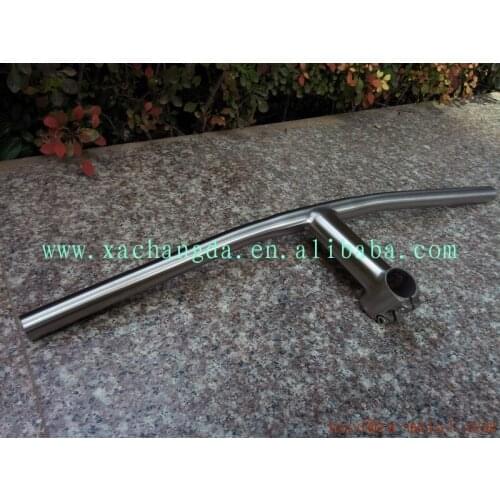 Chinese Ti MTB stem and handlebar titanium mountain stem & handlebar Ti MTB bike handlebar and stem