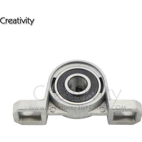 2PCS Zinc alloy bearing housing 8mm 10mm 12mm 17mm hole ball bearing housing mounting bracket Kp08 Kp000 Kp001 KP003