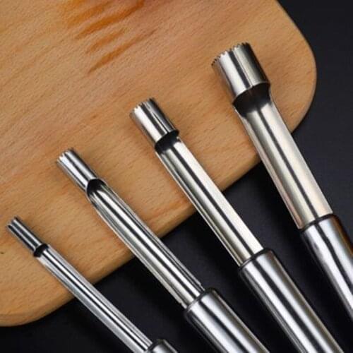 Stainless Steel Apple Corer Fruit Seed Core Remover Pear Apple Corer Seeder Slicer Knife Kitchen Gadgets Fruit Vegetable Tools