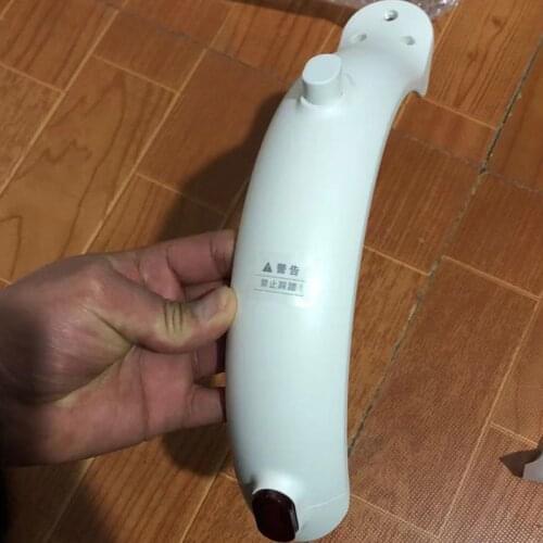 Original Mudguard Front Rear Back Fender Guard Wing Shelf with Rear Tail Lamp Brake Light for Xiaomi Mijia Electric M365 Scooter