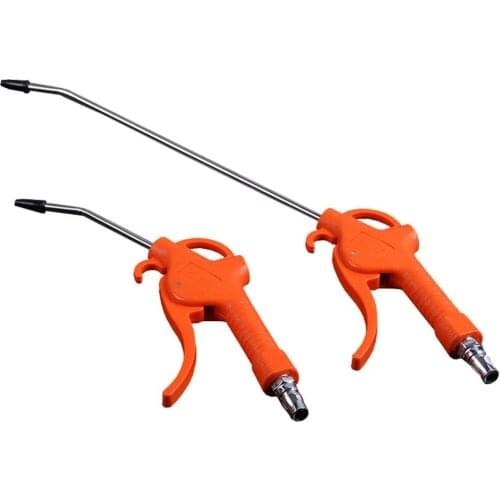 Orange Plastic Air Blower Pneumatic Dust Blowing Removal Powerful Air Compressor Air Pump Equipment Cleaning Tool with Connector