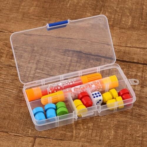 Transparent Detachable 10 grid storage box Fishing gear Toy building blocks accessories parts desktop practical Sundry Case