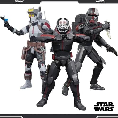 Hasbro Star Wars The Black Series The Bad Batch Hunter Crosshair Tech Wrecker 6inch PVC Collectible Model Action Figure Toys
