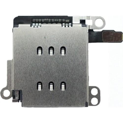 1pcs Sim Card Tray Socket Adapter For iphone X XR XS MAX 8 7 6S 6 Plus 5S 5C 5 4 4S Sim Reader Card Slot Holder