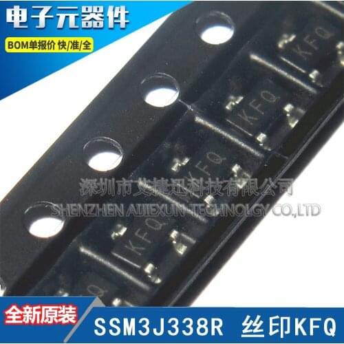 100PCS 100% New and original SSM3J338R SilkscreenKFQ SOT-23 in stock