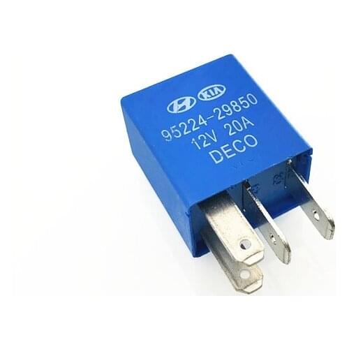 2PCS New Original For Hyundai Kia 12V 4PIN Car Air Conditioning Fan Fuel Pump Relay 95224-29850 Parts